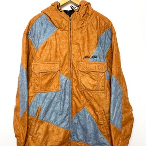 トップス 90s marc buchanan Pelle Pelle Sport L FOR SALE* 90s Pelle Pelle 'Soda Club' Patched Checkered