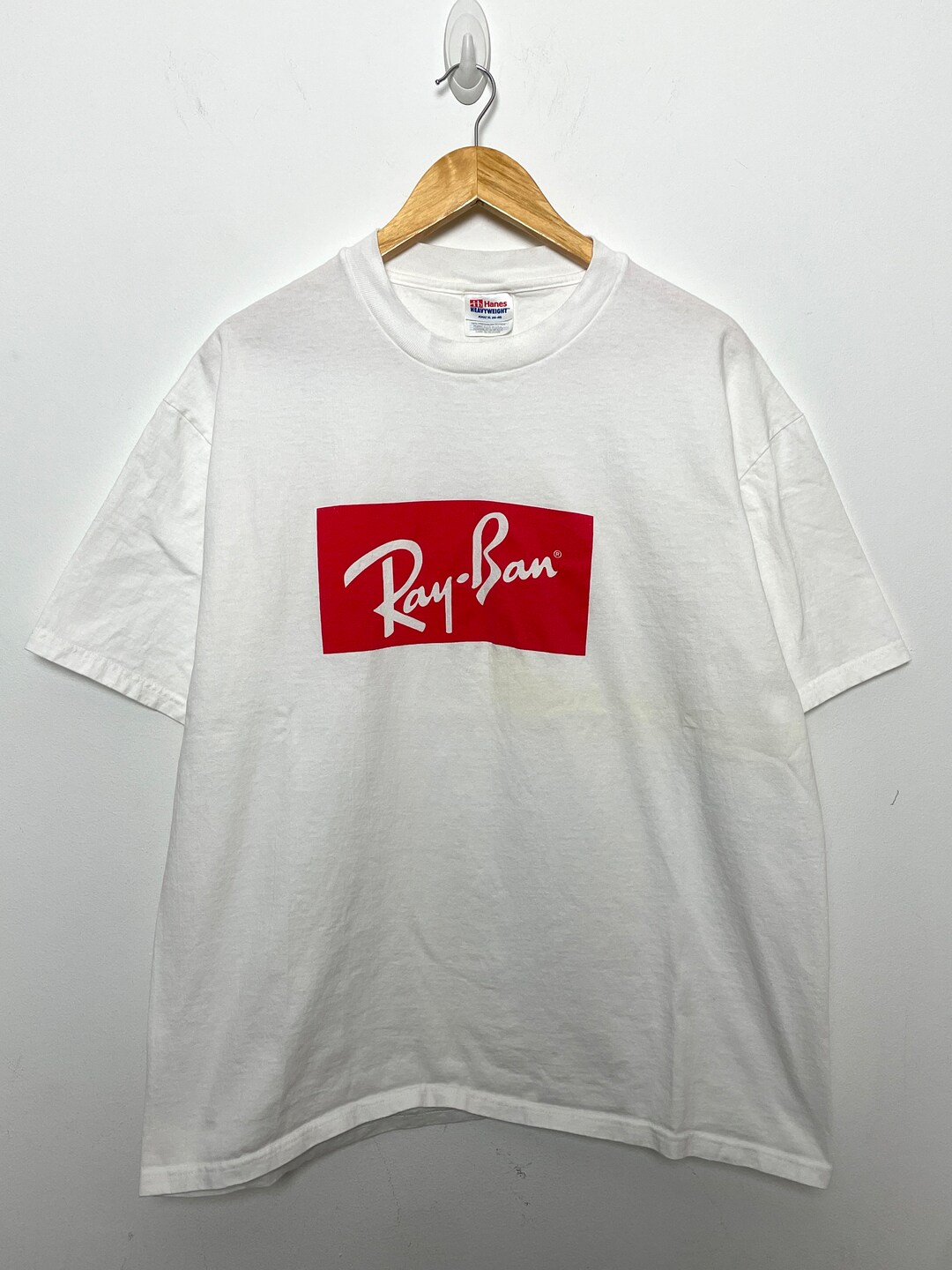 Vintage 1990s Ray-ban Spell Out Graphic Promotional Sunglasses Tee ...
