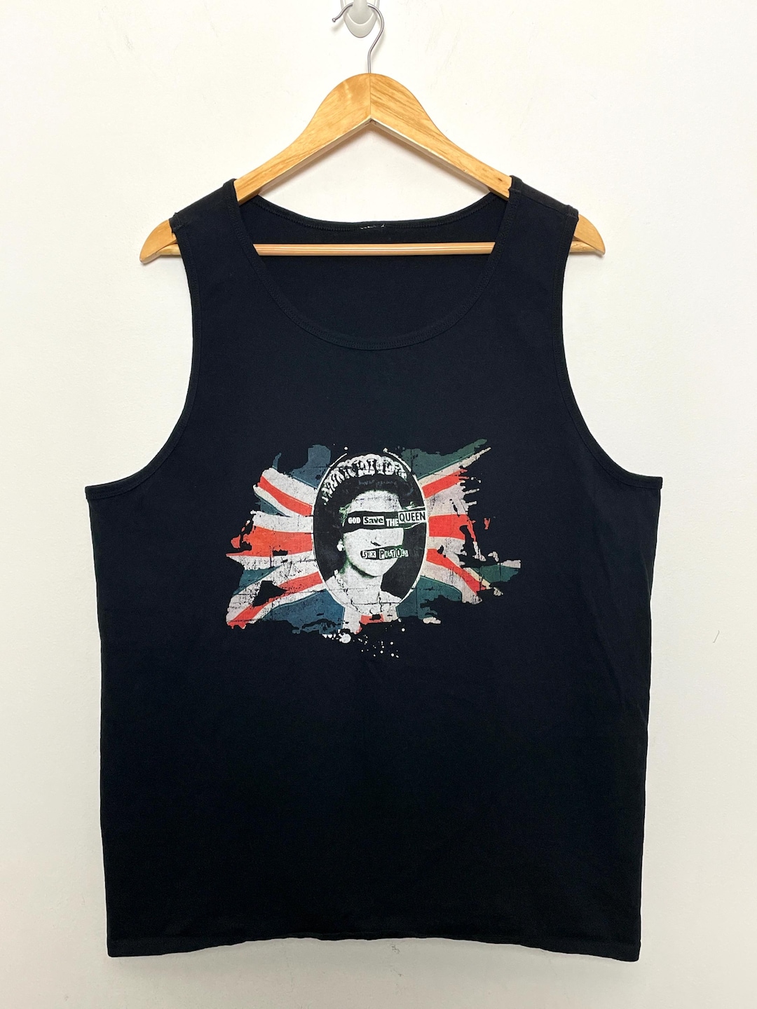 トップス PEEL&LIFT Fishing Vest Johnny Rotten Vintage Sex Pistols Johnny Rotten Sid Viscious “god Save the Queen