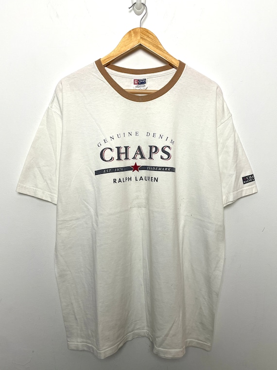 90s CHAPS by Ralph Lauren ラガーシャツ Vintage 1990s Chaps Ralph Lauren 