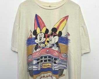 専用ミッキーマウス California Tシャツ　ヴィンテージ90s 現在、この商品の在庫はありません - Etsy