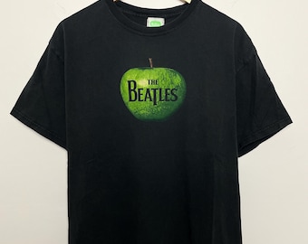 Vintage The Beatles Apple Graphic Band T-Shirt (Größe Erwachsene Large)
