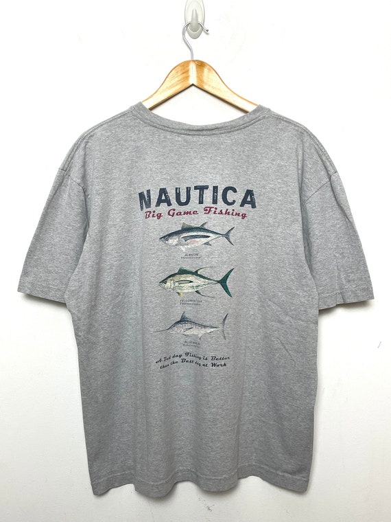 Vintage 1990s Nautica Deep Sea Big Game Fishing A… - image 1