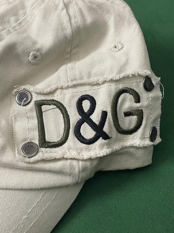 Vintage Dolce and Gabbana D&G Made in Italy Distressed