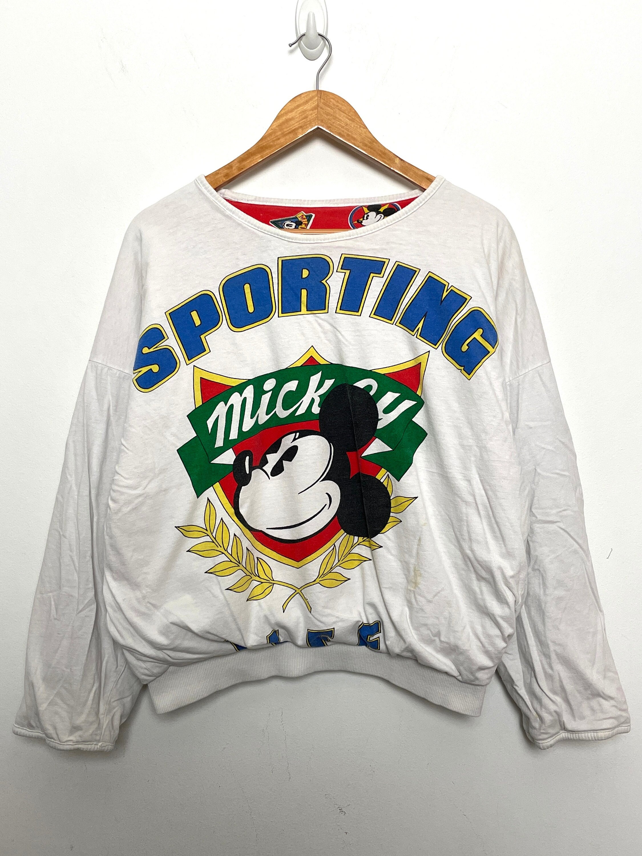 Vintage 1980s Disney Mickey and Co Sporting Life Reversible
