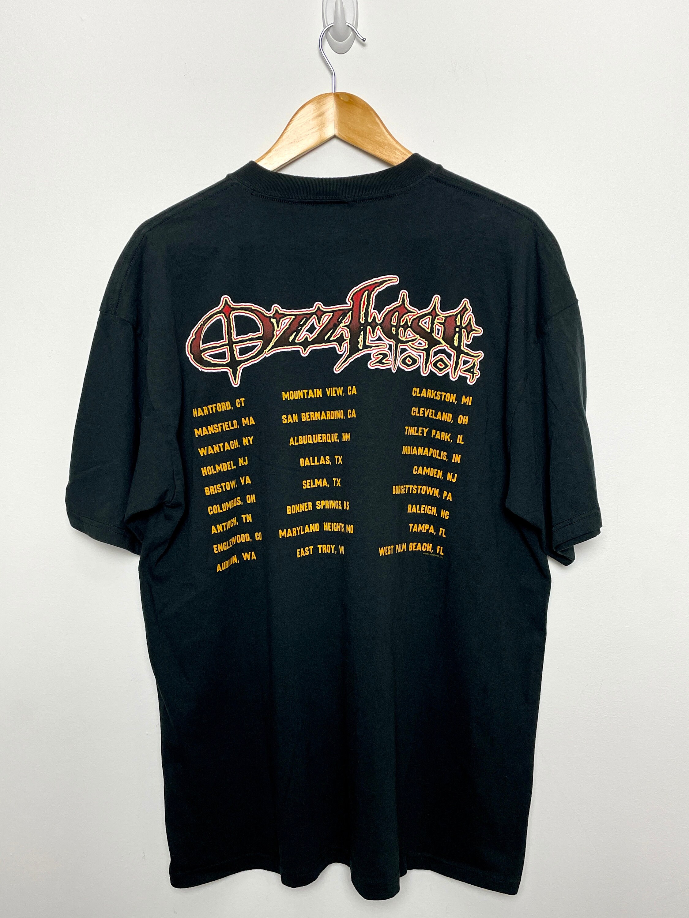 2000s Ozzfest Ozzy Osbourne Black Sabbath Graphic Festival 2000s Ozzfest Ozzy Osbourne Black Sabbath Graphic Festival