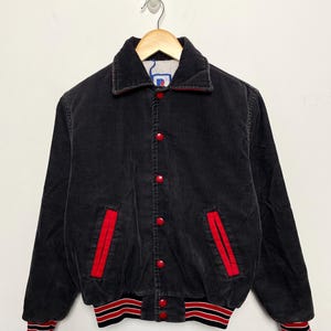 80s RENNOC コーデュロイジャケット Mサイズ 鬼フェード ホッケー 70s rennoc varsity jacket - Gem