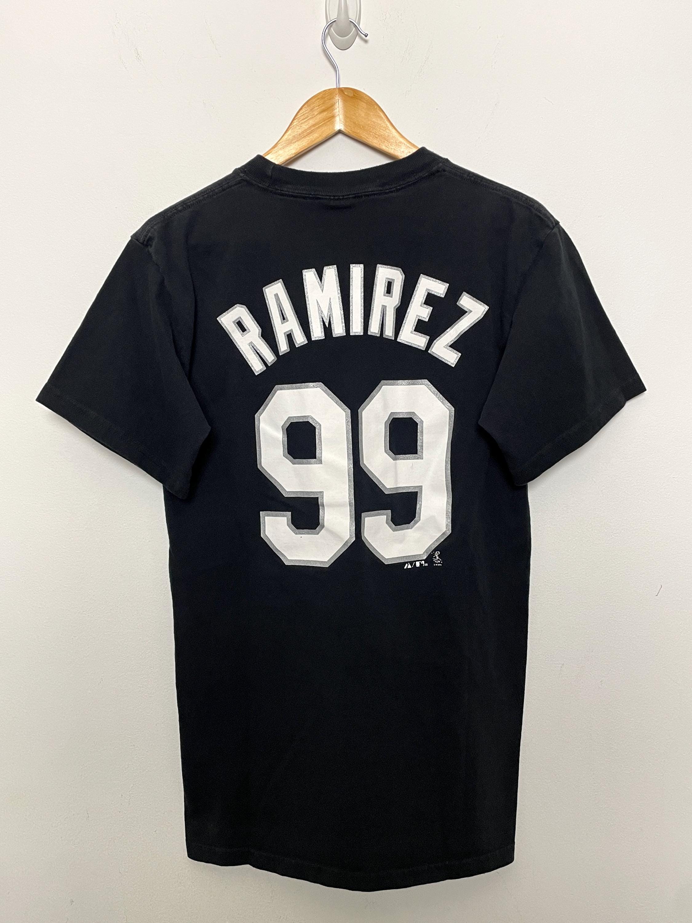 Vintage Chicago White Sox Manny Ramirez Number 99 Graphic Jersey 