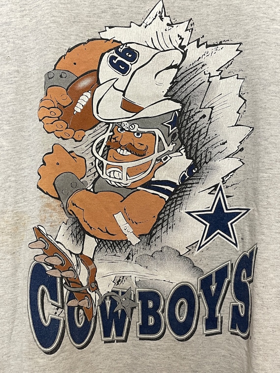 レアBIG！60's〜70'sアメリカヴィンテージ　闘牛士柄woolラグ　USA Vintage 1990s Dallas Cowboys NFL Football Nutmeg Mills Made in USA