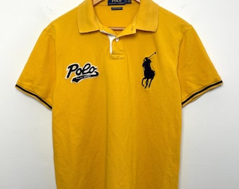 X-large / Y2K Vintage Polo RL Big Pony Red/white/navy Blue