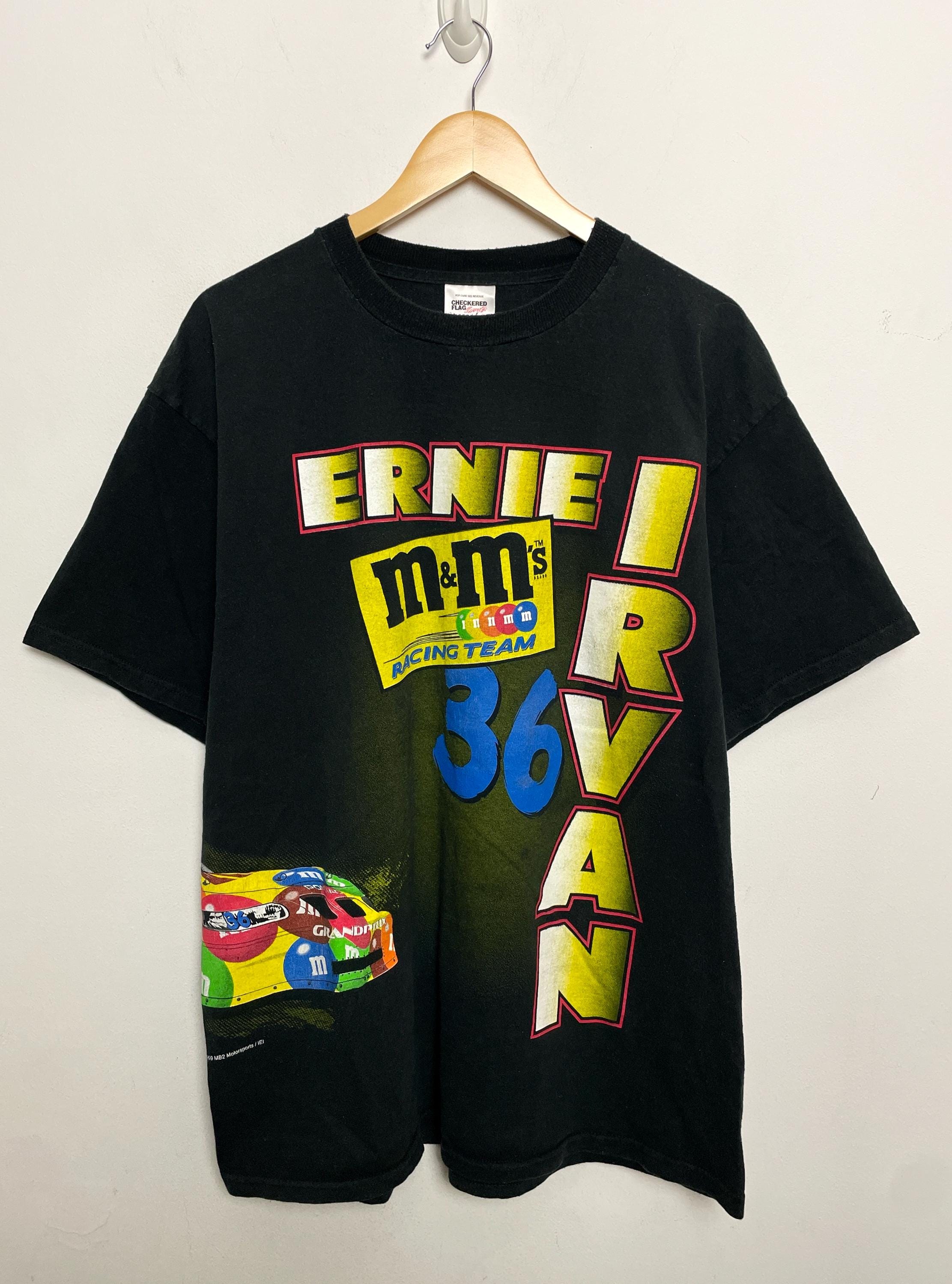 Vintage 1999 NASCAR Ernie Irvan 36 M and M's Racing Team Graphic