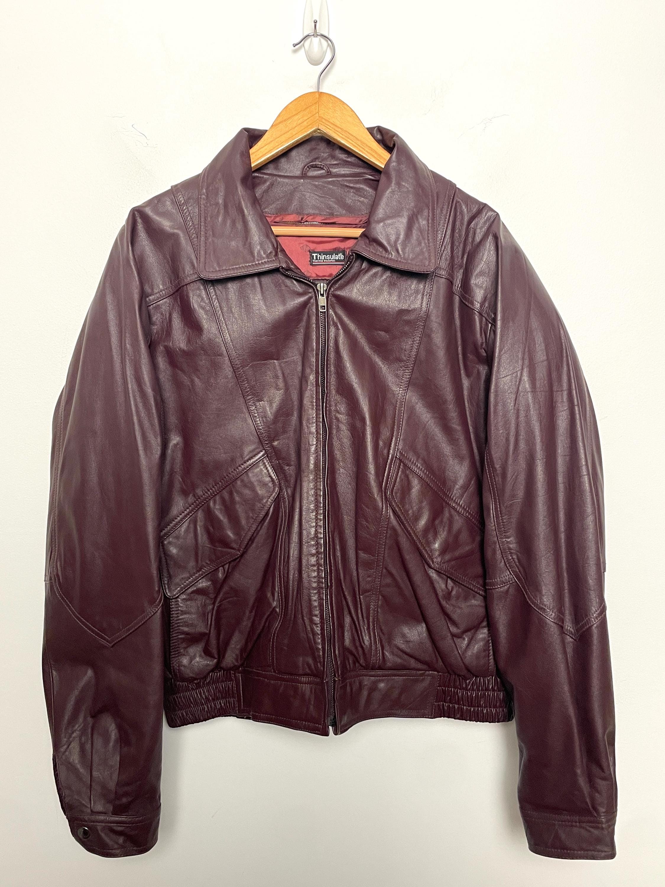 60S-70S VINTAGE Martin Bernard レザージャケット Berman's Leather Jacket - Etsy