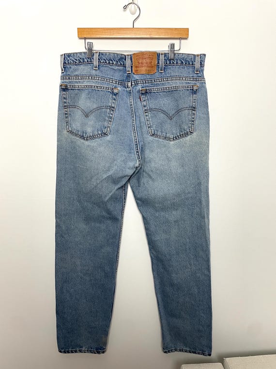 Vintage 1990s Levi's 505 Regular Fit Straight Leg Made in USA Blue