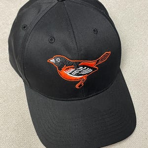 Vintage Baltimore Orioles 1990s Throwback Logo MLB Baseball Snap Back Hat