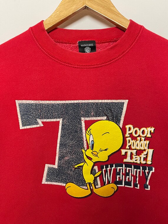 ビンテージスウェットワーナー1990製トゥイーティーXL