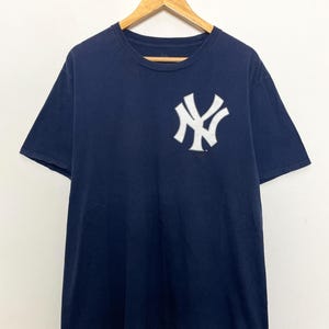 Camiseta gráfica de béisbol de la MLB de los New York Yankees de estilo vintage (talla XL para adultos)