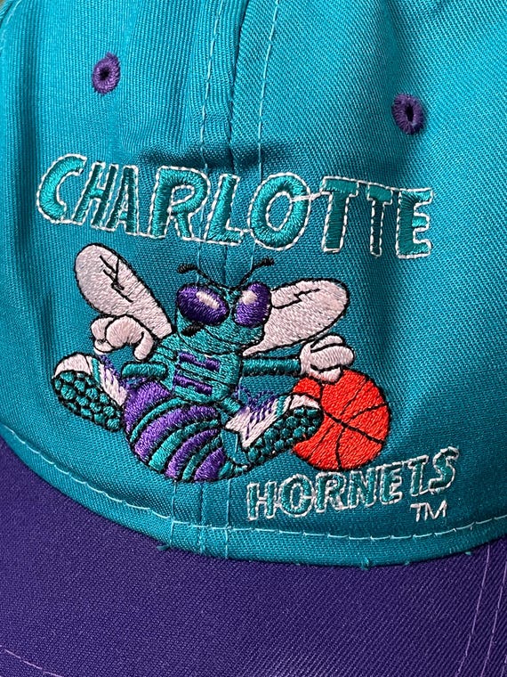 キャップ Charlotte Hornets twins enterprise Vintage 90s