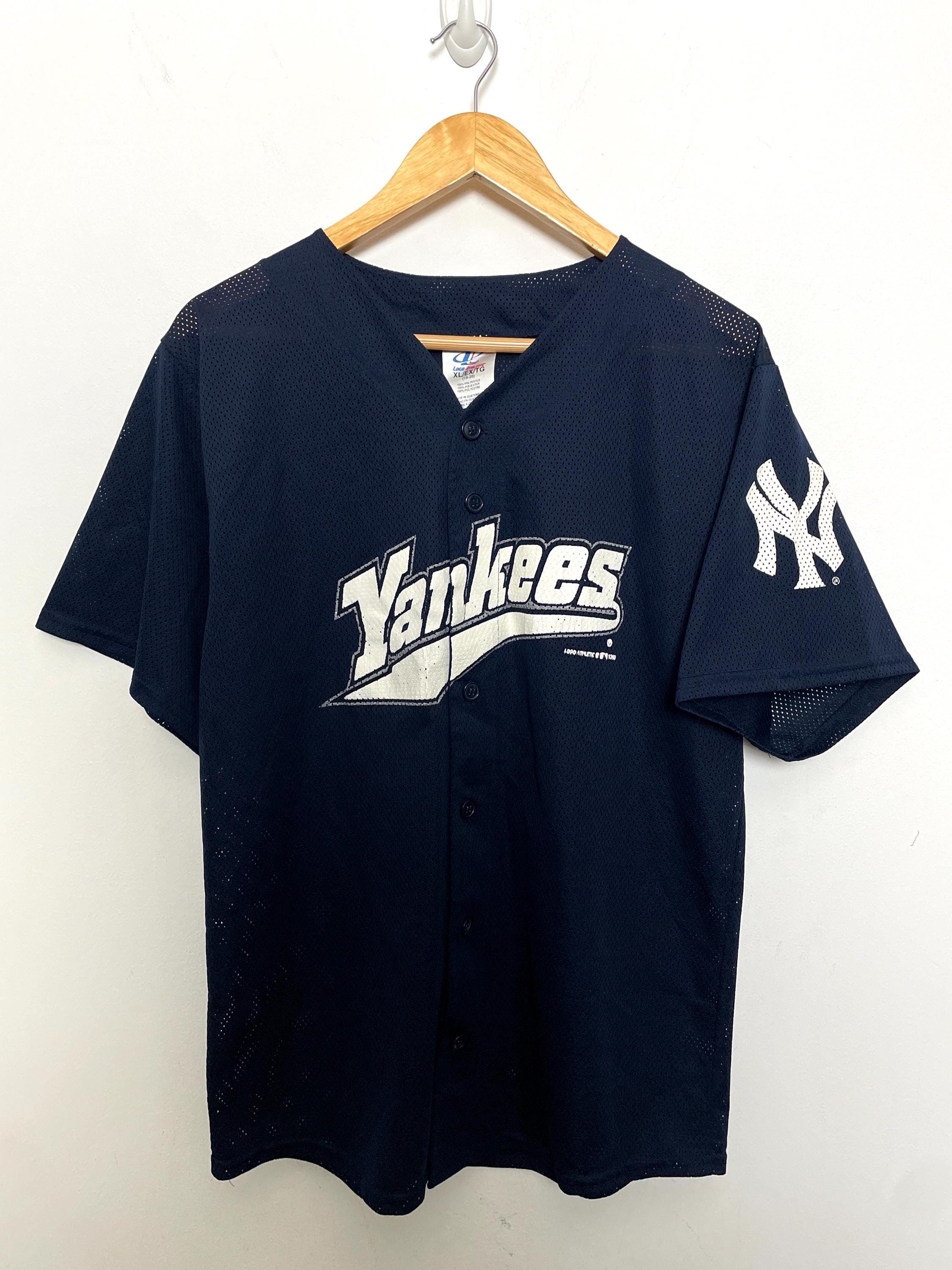 Vintage 1990s New York Yankees Logo Athletic Navy Blue MLB