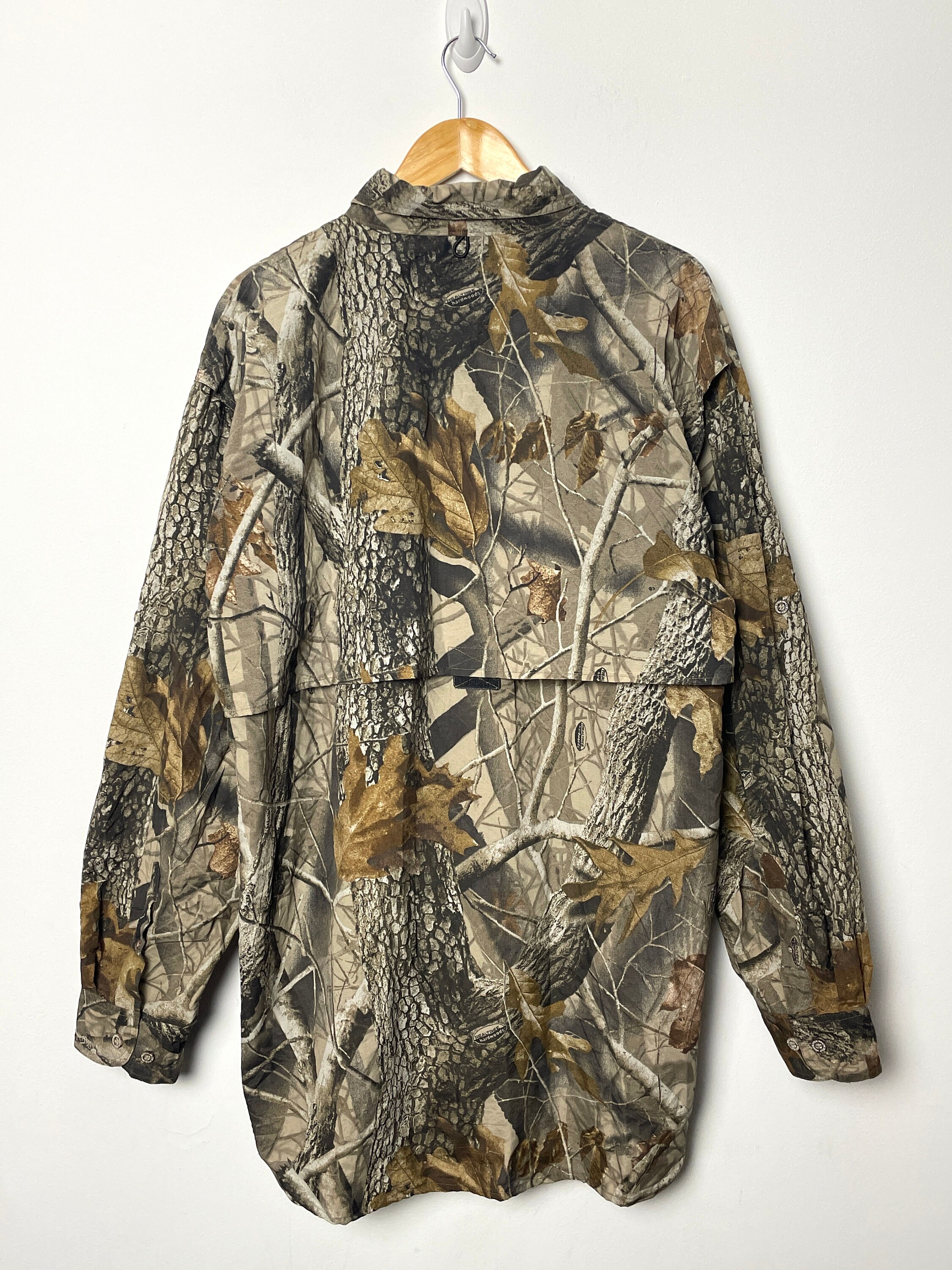 Chemise Camouflage Mossy Oak – Homme XXL – Manches Longues – Vert Forêt