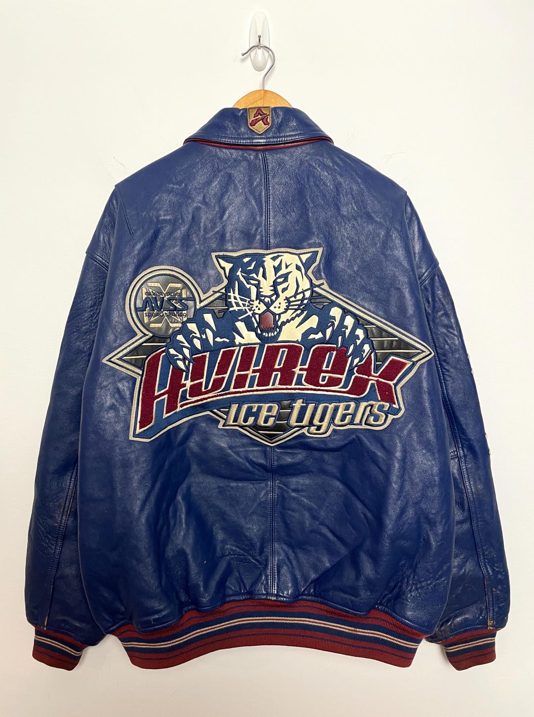 Vintage 1991-92 Avirex Ice Tigers Performance Speed Skating