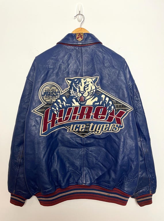 Vintage 1991-92 Avirex Ice Tigers Performance Speed Skating