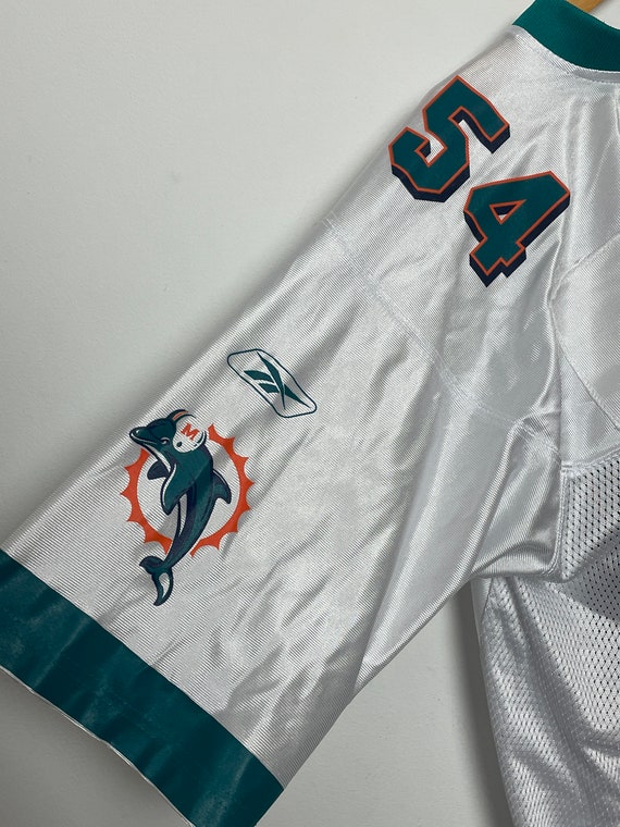 Vintage Miami Dolphins Reebok Jason Taylor Lineba… - image 9