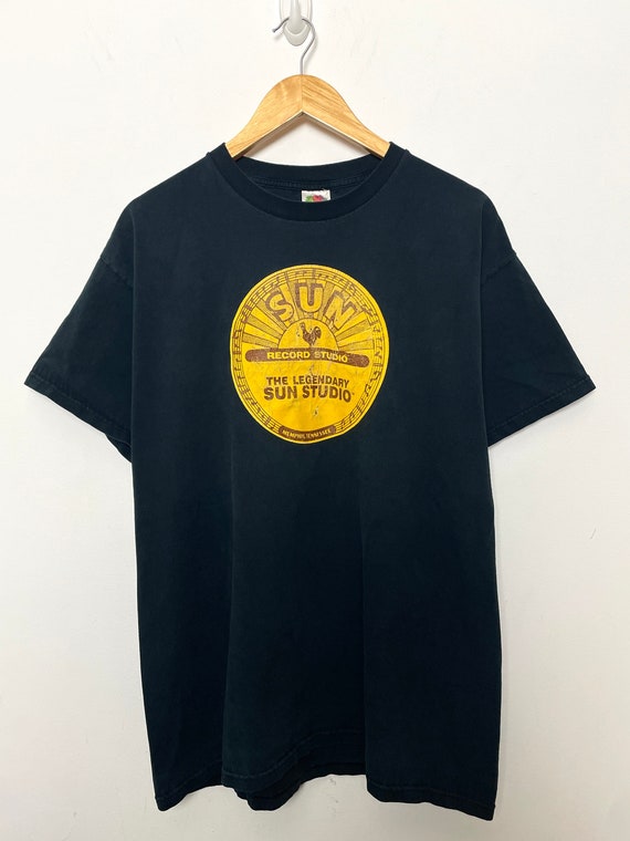 Vintage 1990s Sun Record Studio Music Graphic Tee 