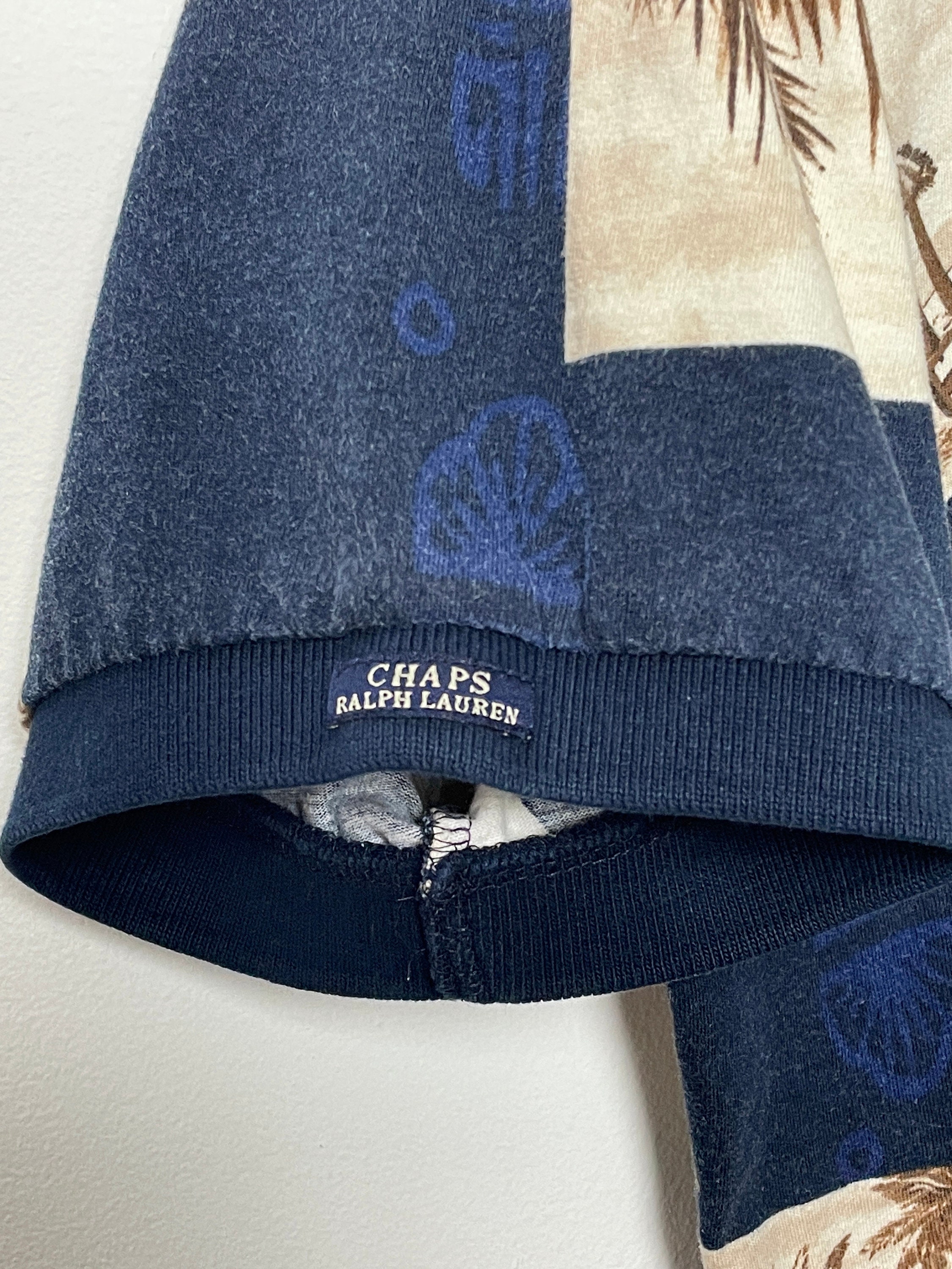 90s Ralph Lauren “BEACH CAMP” Navy L Vintage 90s Polo Ralph Lauren Big Pony Full Zip USA | Depop