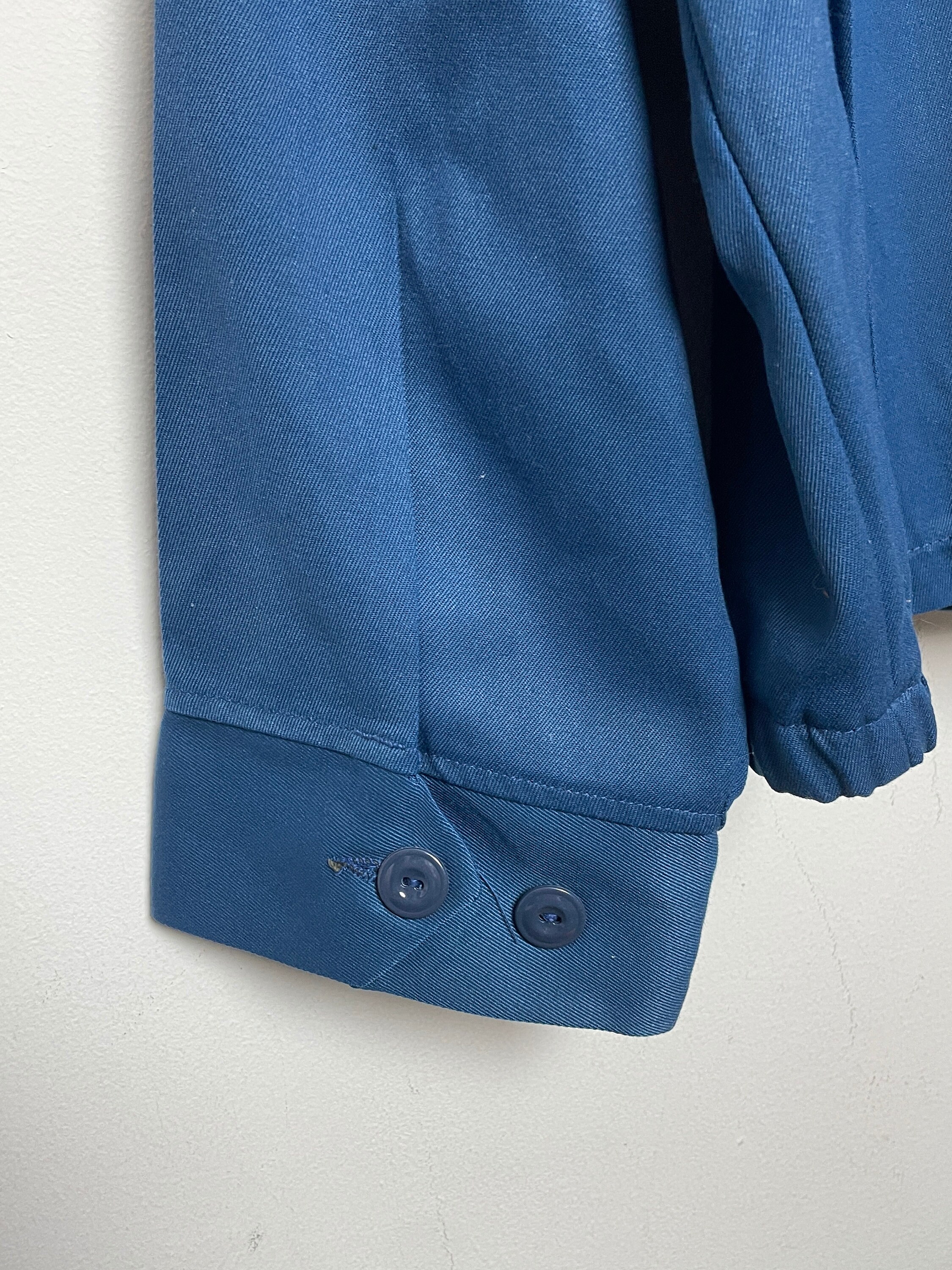 OLD ファイヤーマン ワークジャケット OIL.Co union made Vintage 1960s Citgo Fuels Talon Zipper Unitog Union Made Zip