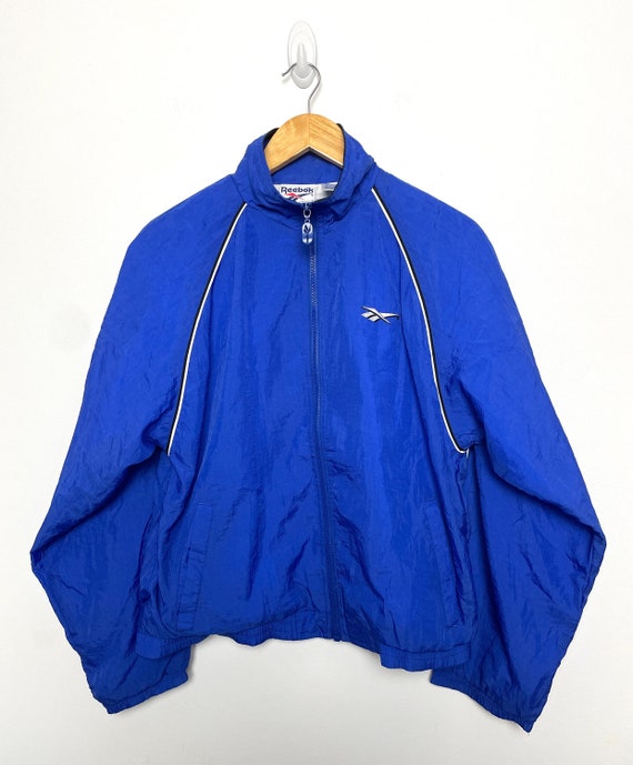 Vintage 1990s Reebok Delta Logo Windbreaker Jacket