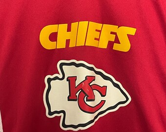 Vintage 2000s Kansas City Chiefs NFL Football Reversible Jersey