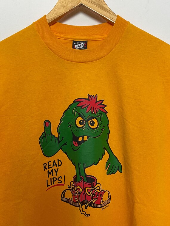 Vintage 1980s Camacho Gerald the Green Monster “read My Lips