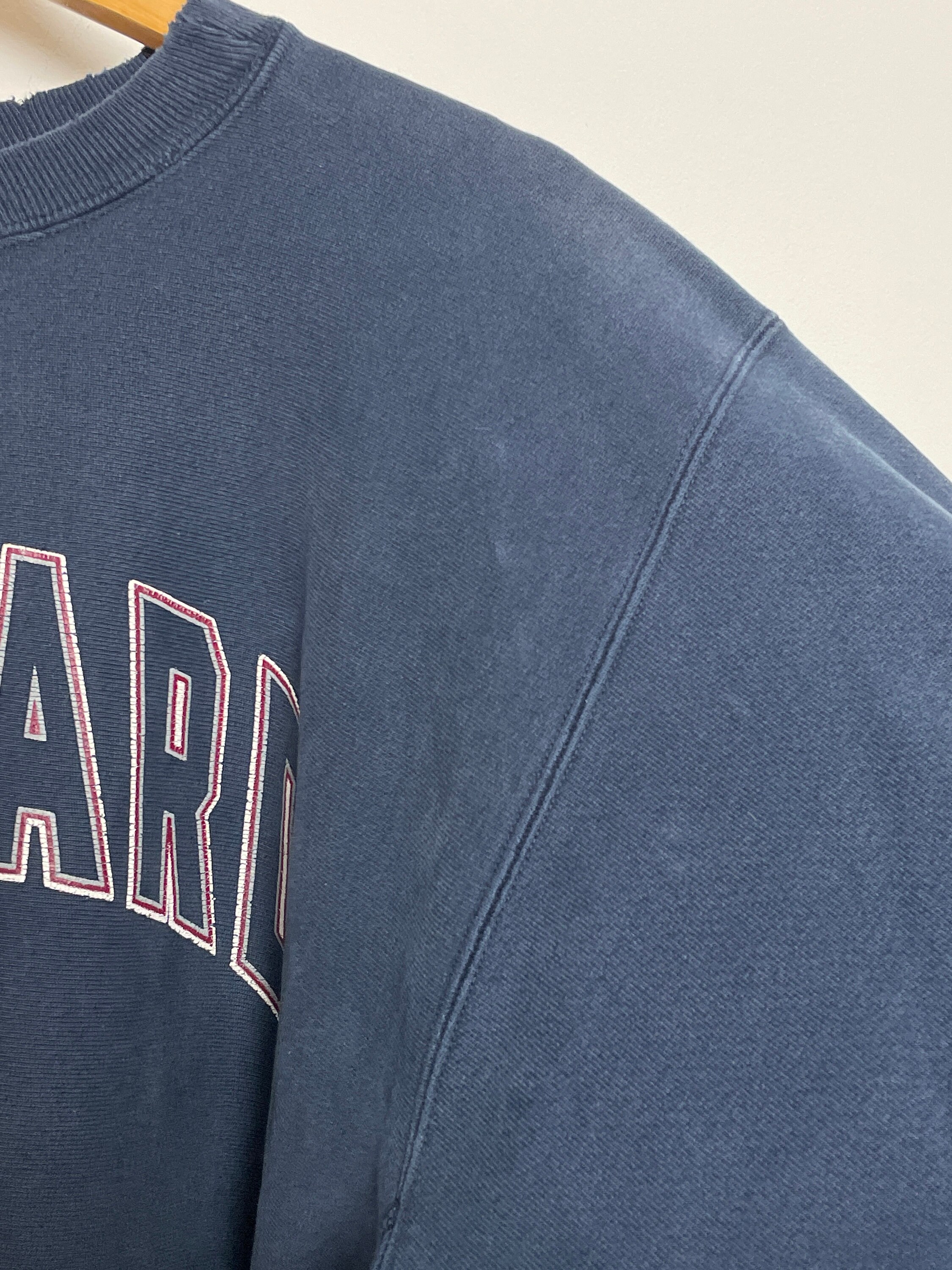 Champion 90's REVERSE WEAVE HARVARD 両面 Harvard Champion Reverse Weave Crew - The Harvard Shop
