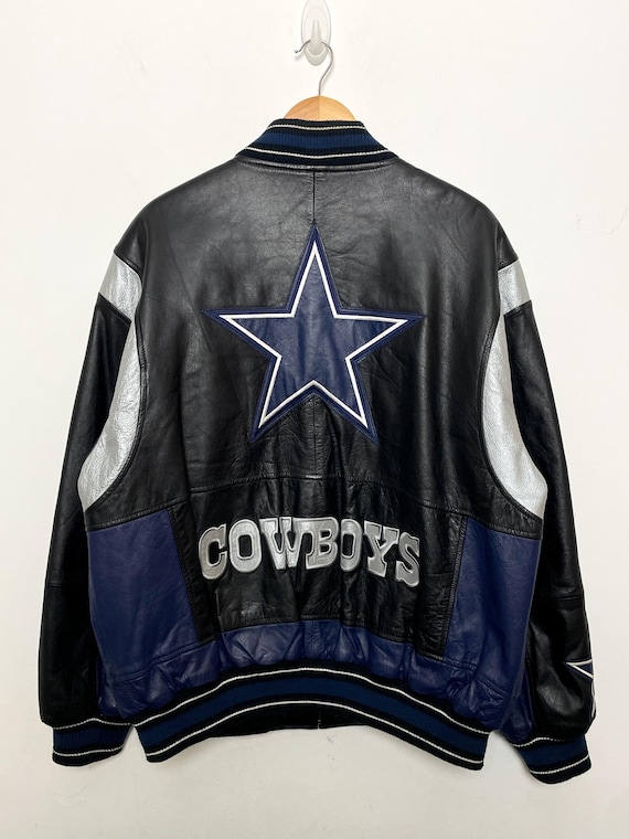 NFL Dallas Cowboys ジャケット　激レア‼︎ Vintage 1990s Dallas Cowboys NFL Football Genuine Leather