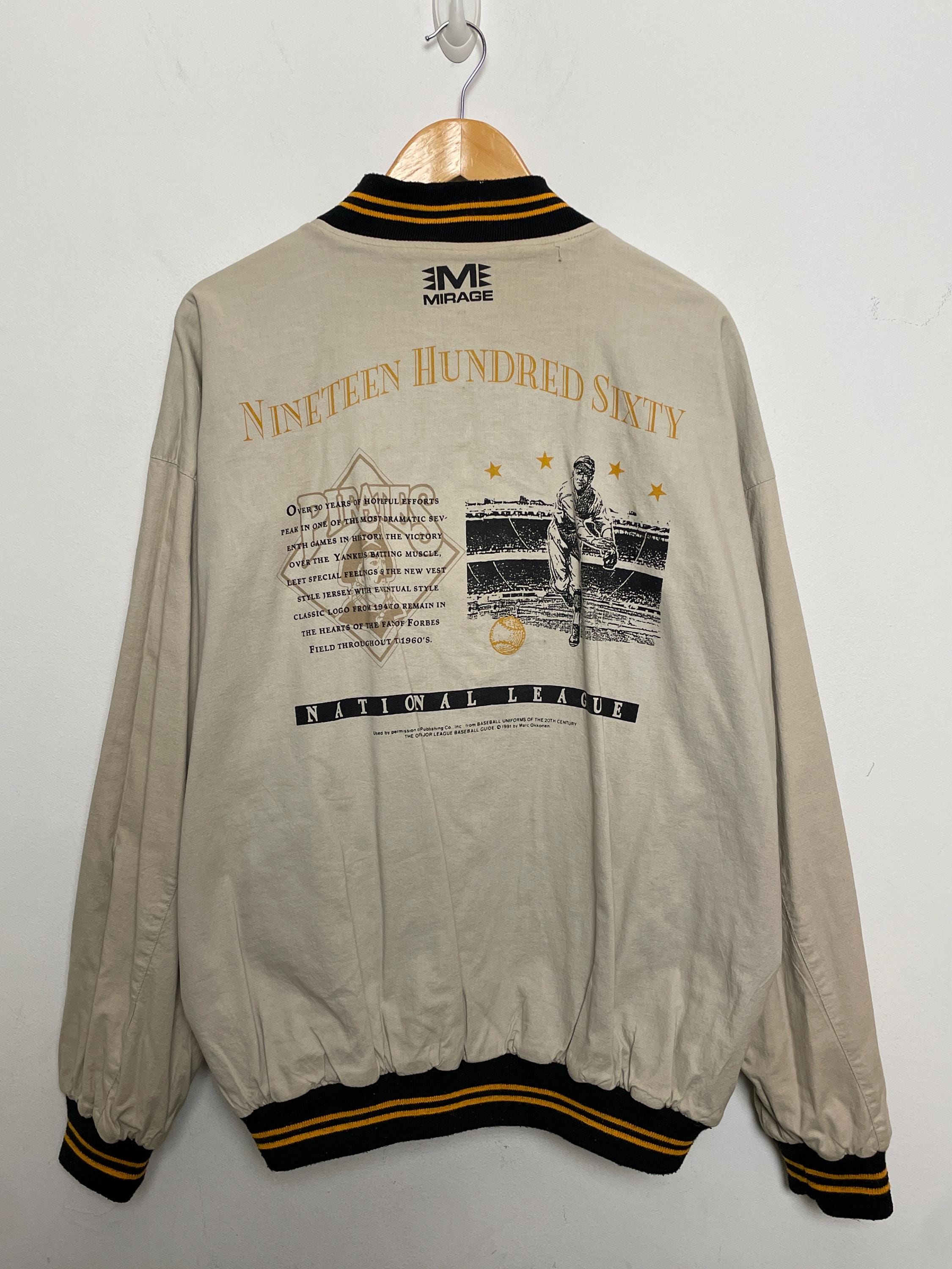 Vintage 1991 Pittsburgh Pirates Mirage MLB Baseball 1960 World