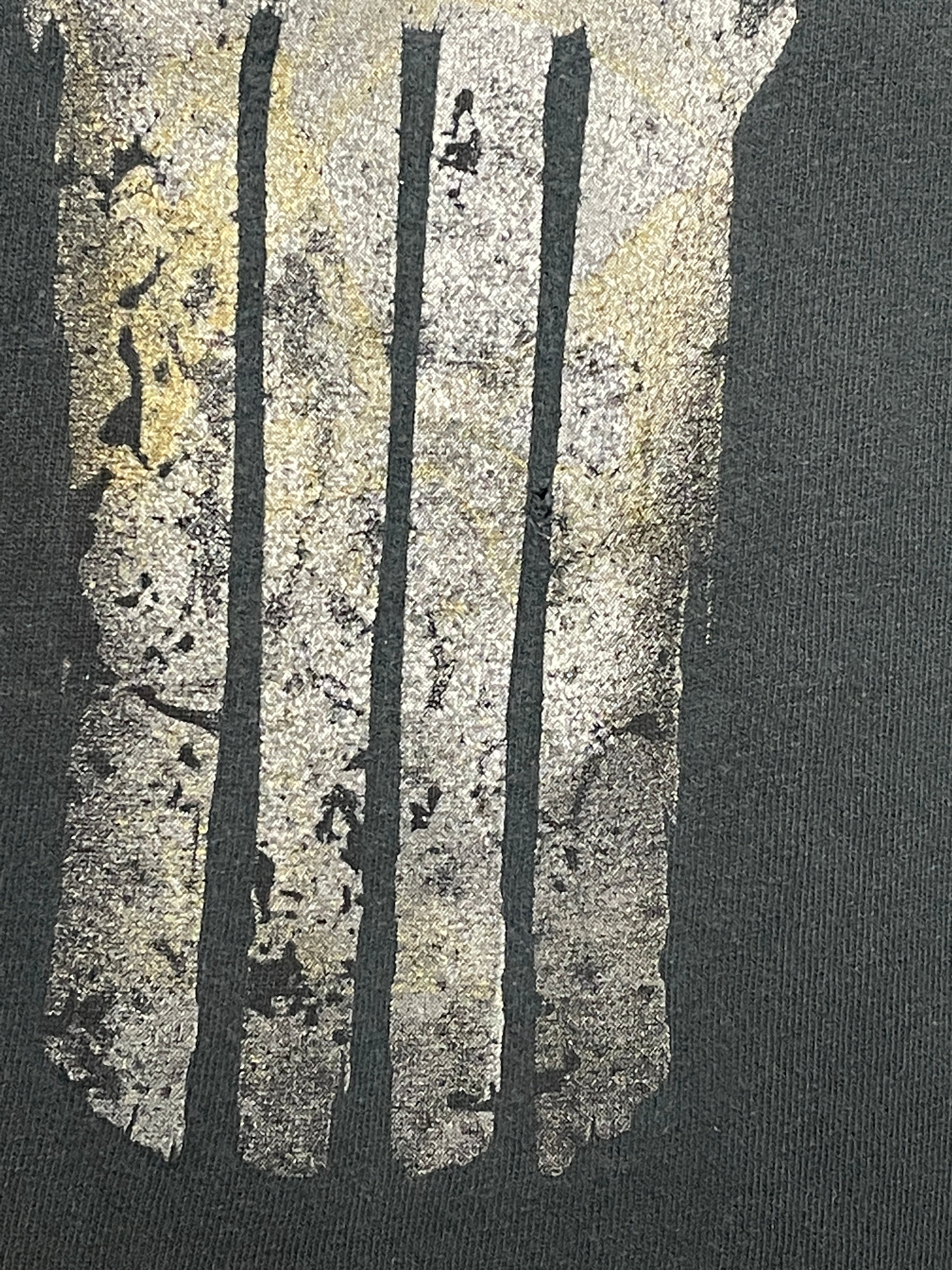 Vintage Marvel Mad Engine Punisher Logo Skull Graphic Faded - Etsy