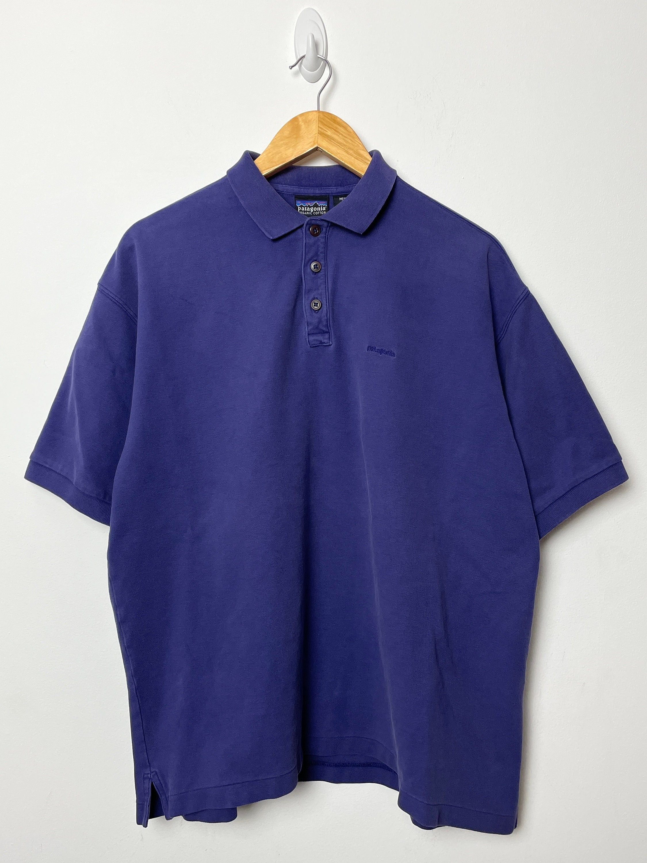 Vintage 1990s Patagonia Organic Cotton Mini Spell Out Logo Vintage 1990s Patagonia Organic Cotton Mini Spell Out Logo