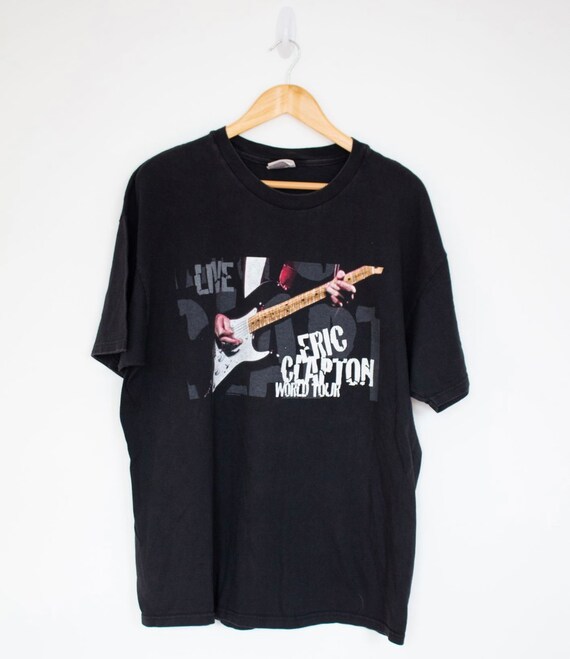 Vintage 1998 Eric Clapton Live World Tour Band Co… - image 2