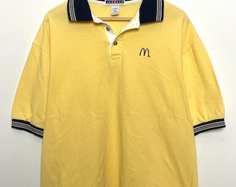 ヴィンテージ マクドナルド ユニフォーム ポロシャツ 1976年 クレスト