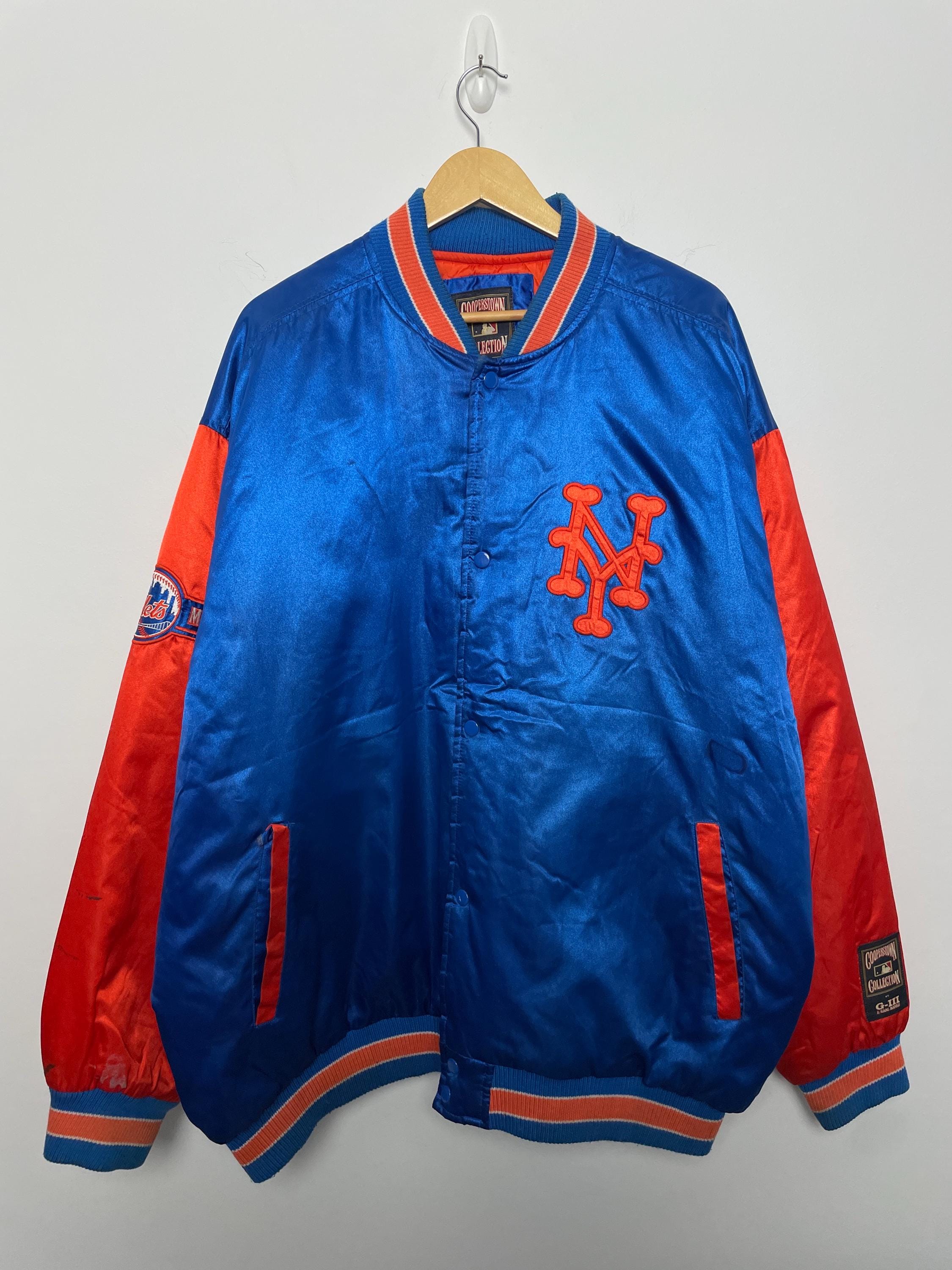 期間限定値下げgim context Baseball Knit Blouson Vintage 1969 New York Mets World Series Champions MLB Baseball
