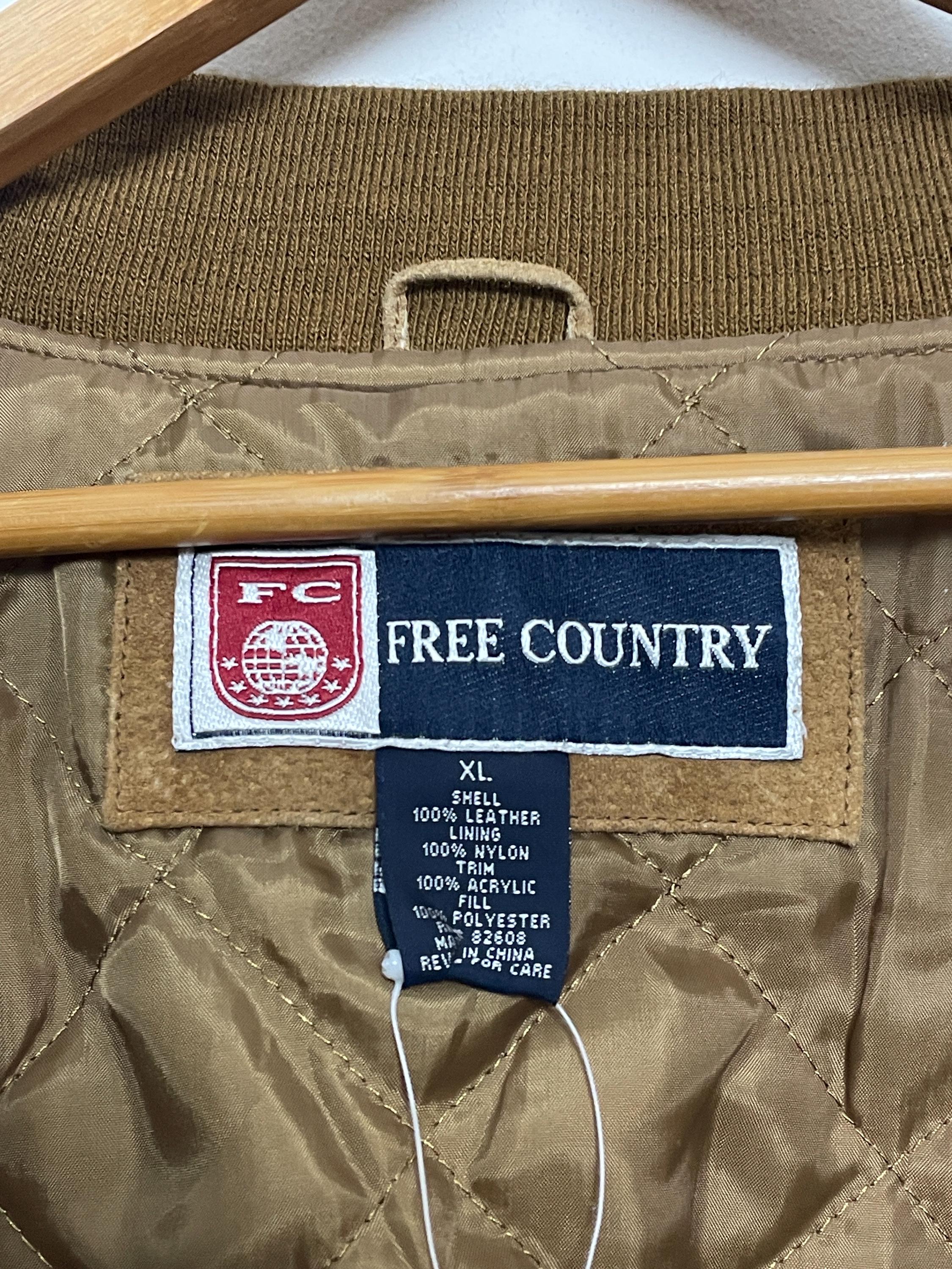 Vintage 1990s Free Country Outerwear New With Tags Brown and Navy