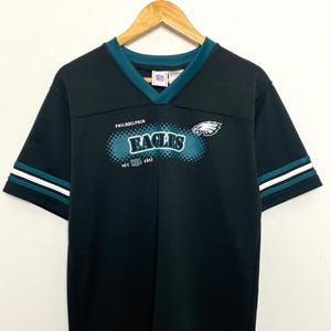 Vintage 1990s Philadelphia Eagles NFL Football NFC East Graphic Jersey Shirt (fits adult Small)
