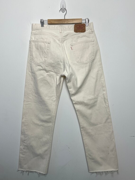 vintage 1990s levis white - Gem