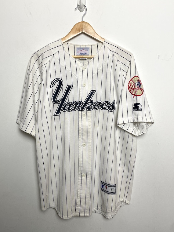Vintage 1990s Starter New York Yankees Pinstriped MLB