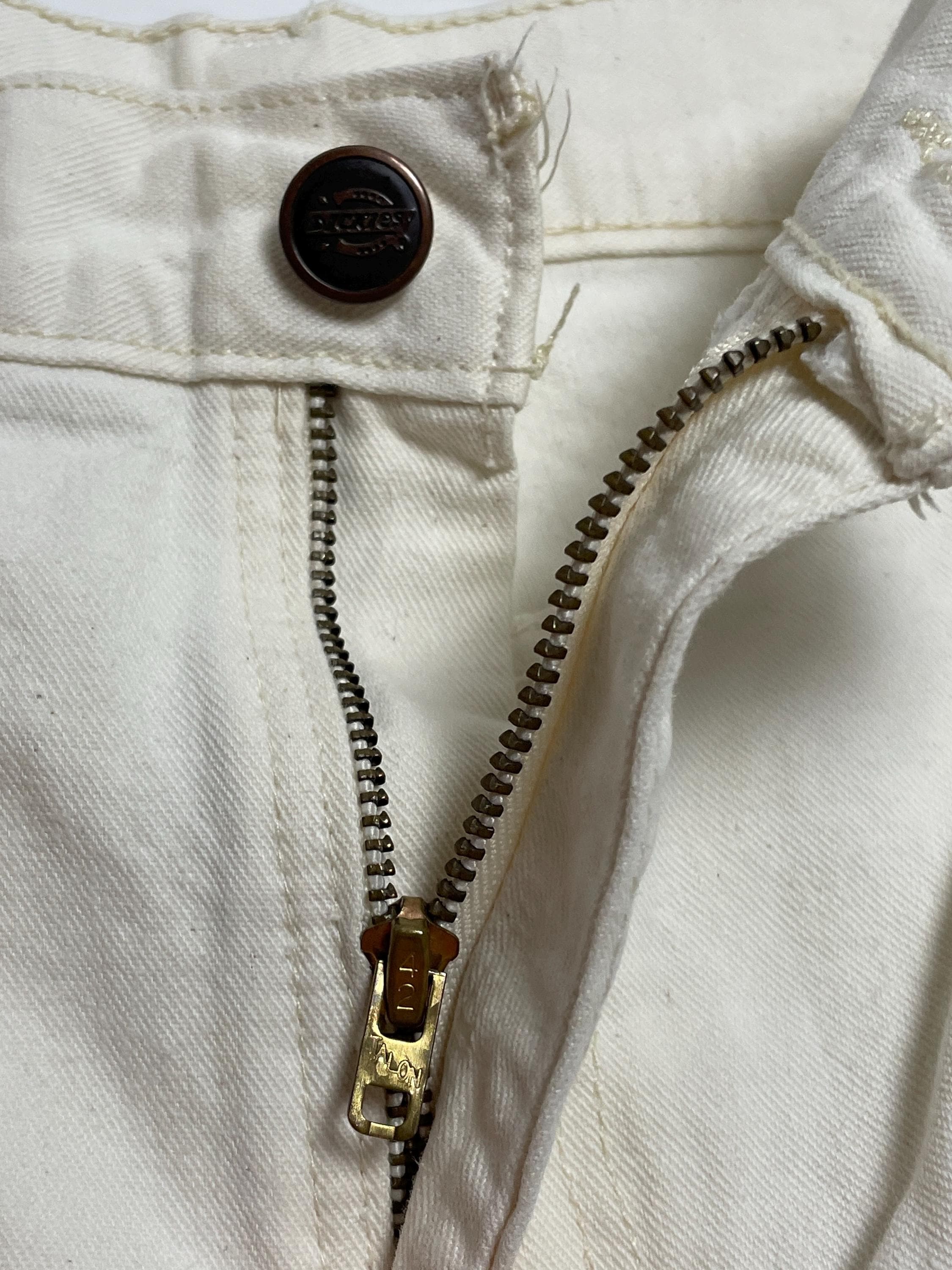 Vintage 1980s Dickies Talon Zipper Workwear Carpenter Painter