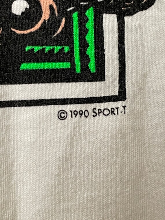 Vintage 1990s Euro Ride Cycling Graphic Tee Shirt… - image 8