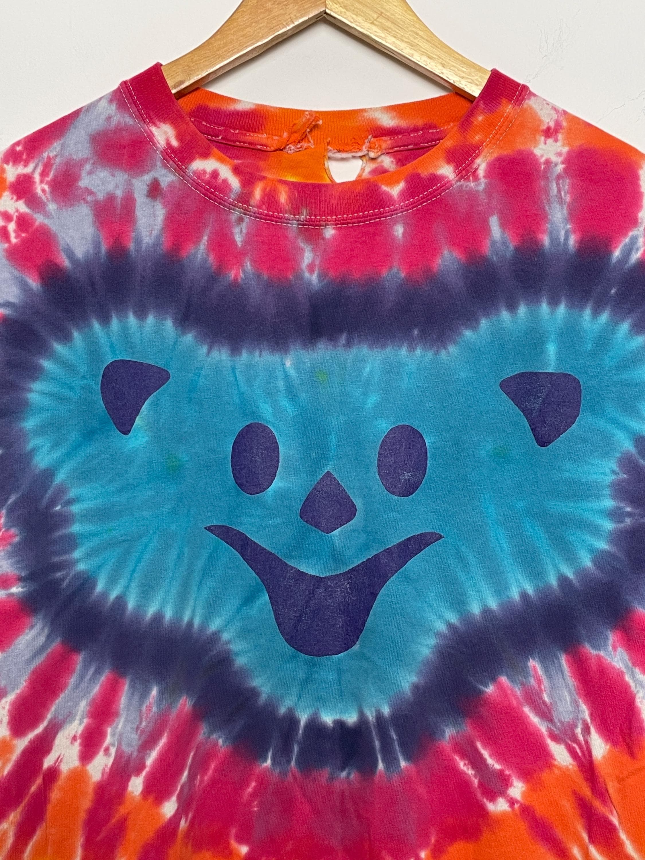 Vintage 1990s Grateful Dead Dancing Bear Steal Your Face Graphic 