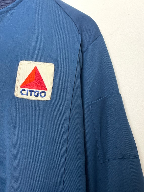 Vintage 1960s Citgo Fuels Talon Zipper Unitog Union Made Zip up