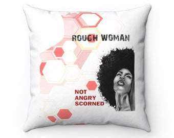 Almohada cuadrada de poliéster hilado