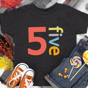 5th Birthday Shirt, 5th Birthday Outfit, Five Birthday Shirt, Fifth Birthday Shirt, 5th birthday boy, 5 Birthday Shirt, 5th birthday party